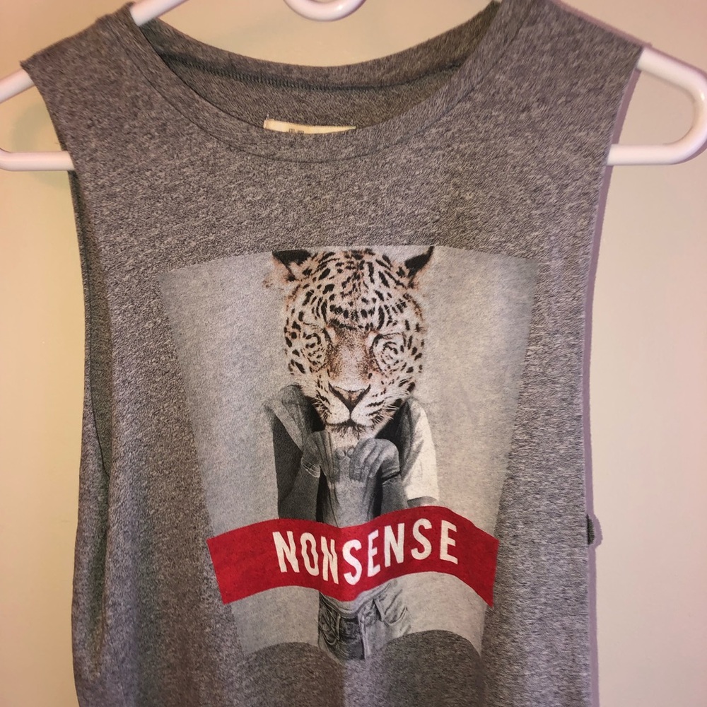 A&F Graphic tank top